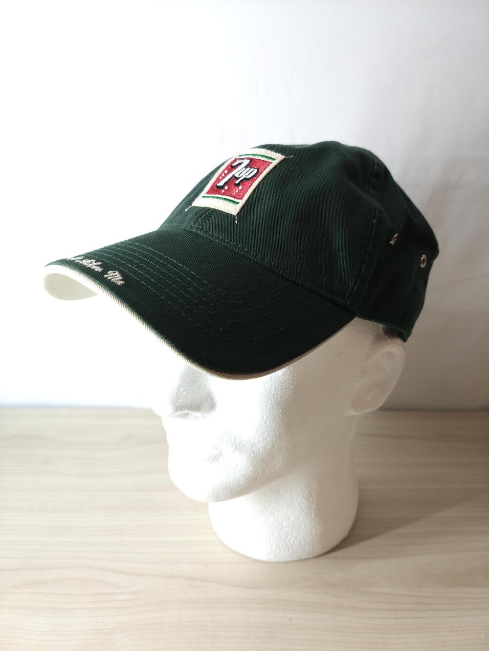 7Up Hat Cap Strap Back One Size Green It Likes Me Soda Advertising Mens